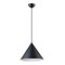 Et2 Abyss 1-Light 15.75" Wide Black Pendant Light E20086-BK - alternate 1